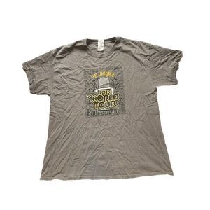 TK Jingles Shirt Adult Extra Large Slate Gray 2015 World Tour Jerry Negrelli Men
